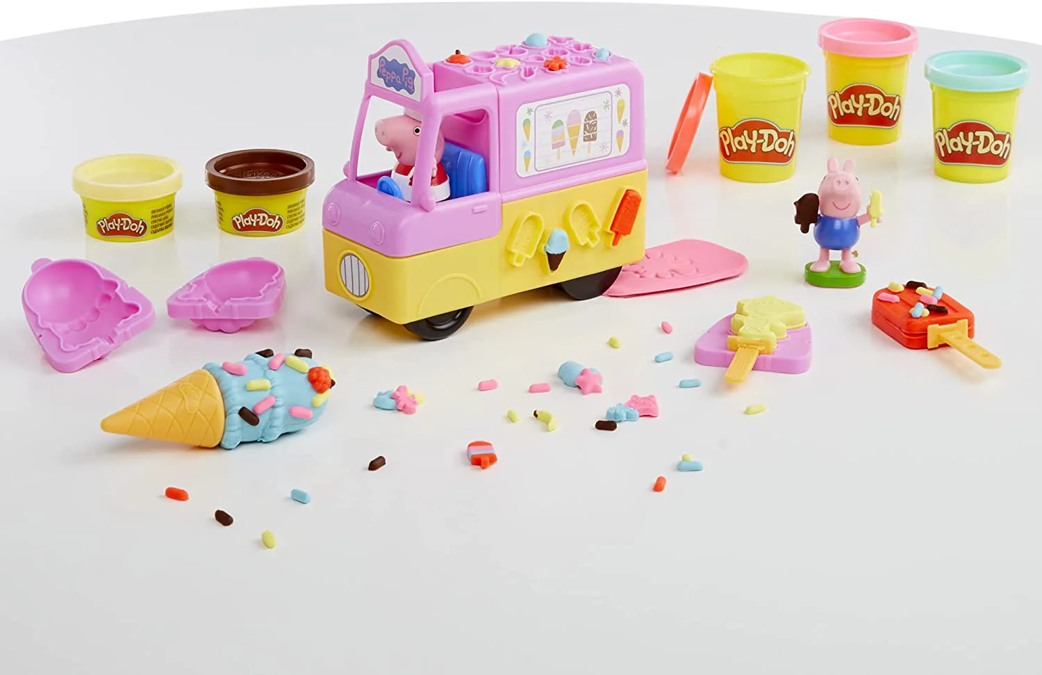 Play-Doh Peppa's Ice Cream Playset F3597 - Image 4