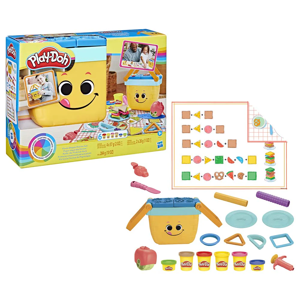 Play-doh Picnic Shapes Starter Set F6916 - Image 6