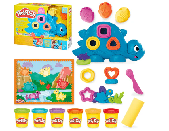 Play-Doh Shapes And Colors Dino G0491 - Image 2