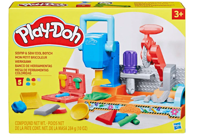 Play-Doh Stamp N Saw Tool Bench F9141