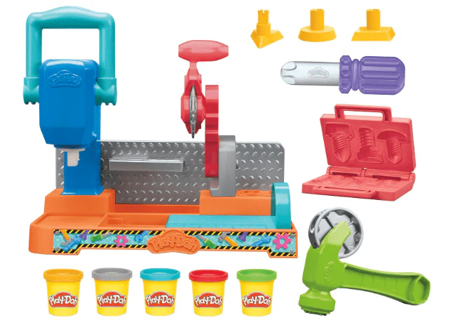 Play-Doh Stamp N Saw Tool Bench F9141 - Image 2