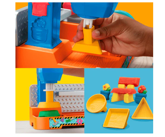 Play-Doh Stamp N Saw Tool Bench F9141 - Image 3