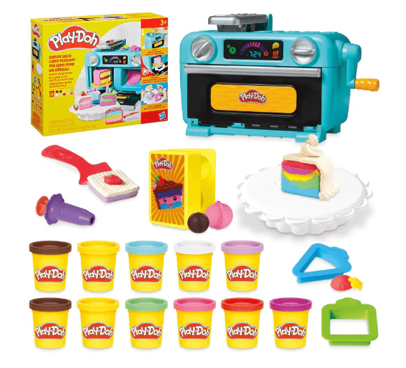 Play-Doh Super Slice Cake Playset G0497 - Image 4