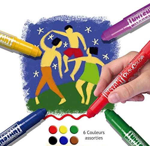 Playcolor Basic Pocket Solid Paint Stick 6pcs 10511 - Image 2