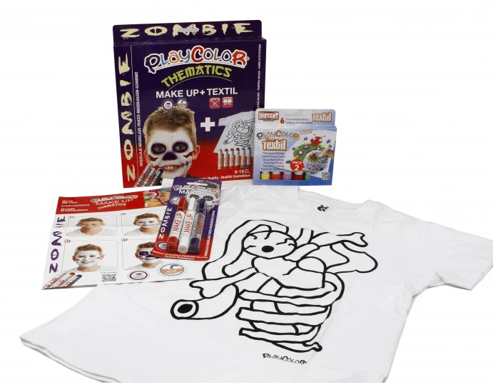 Playcolor Thematics Zombie Make Up + Textil One 58041 - Image 2