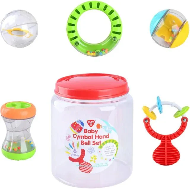 PlayGo Baby Cymbal Hand Bell-6 pcs - Image 2