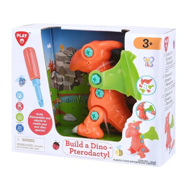 PlayGo Build A Dino Pterodacty