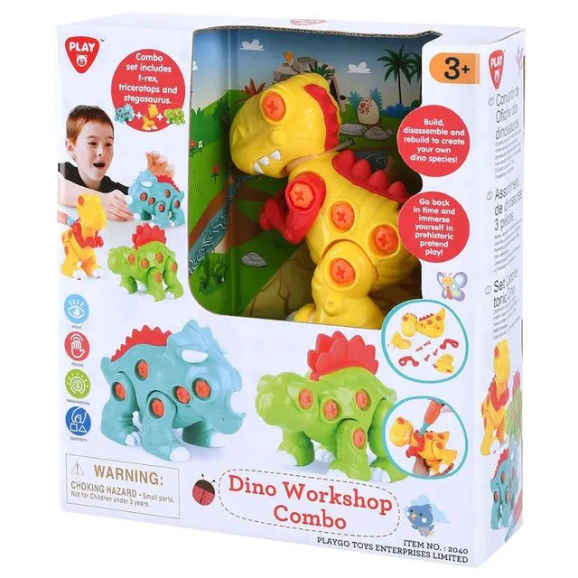PlayGo Dino Workshop Combo