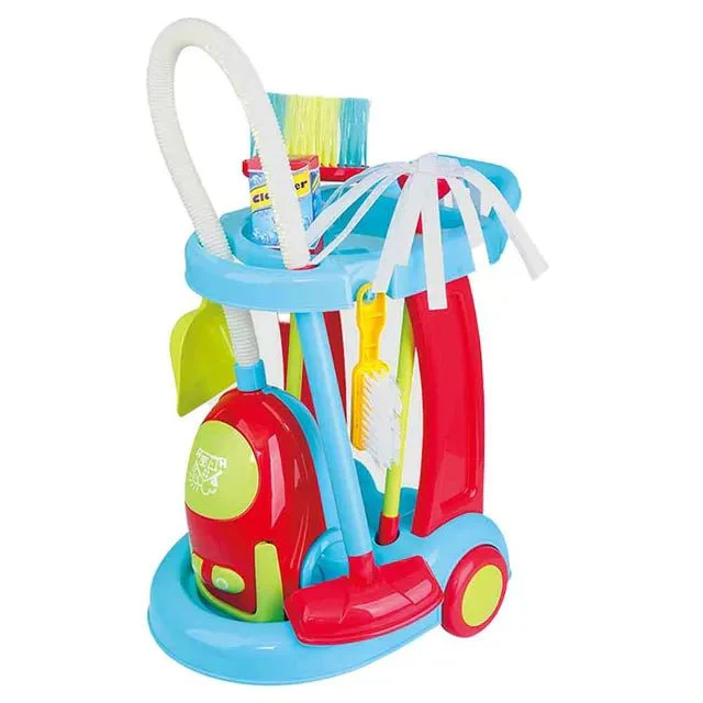 Playgo House Cleaning Trolley with Vaccum Cleaner 3482