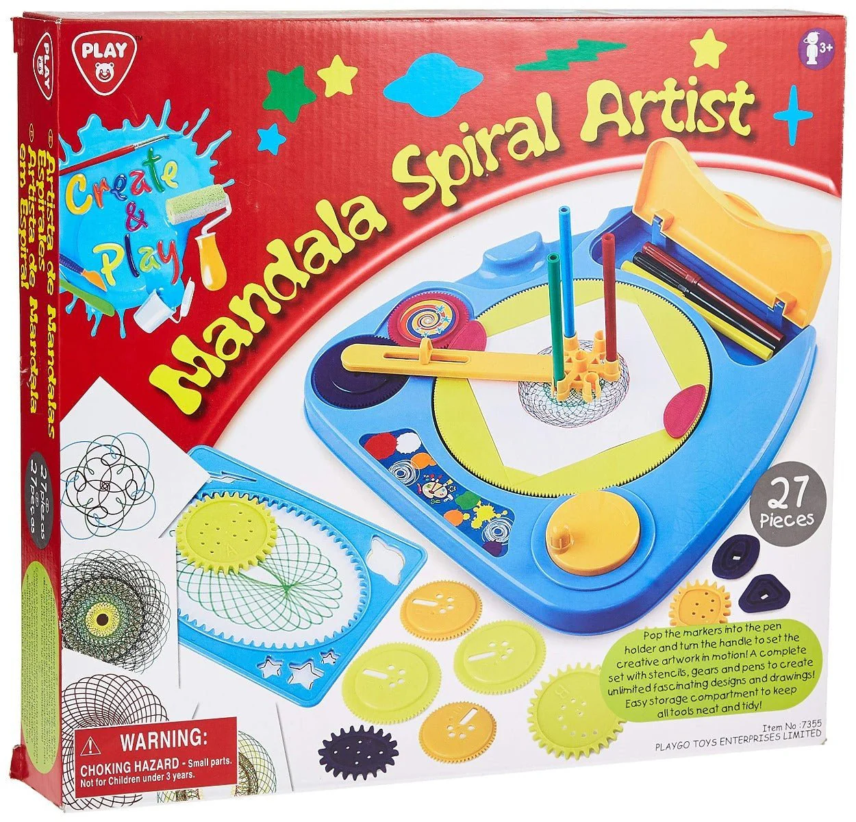 PlayGo Mandala Spiral Artist 7355 - Image 2