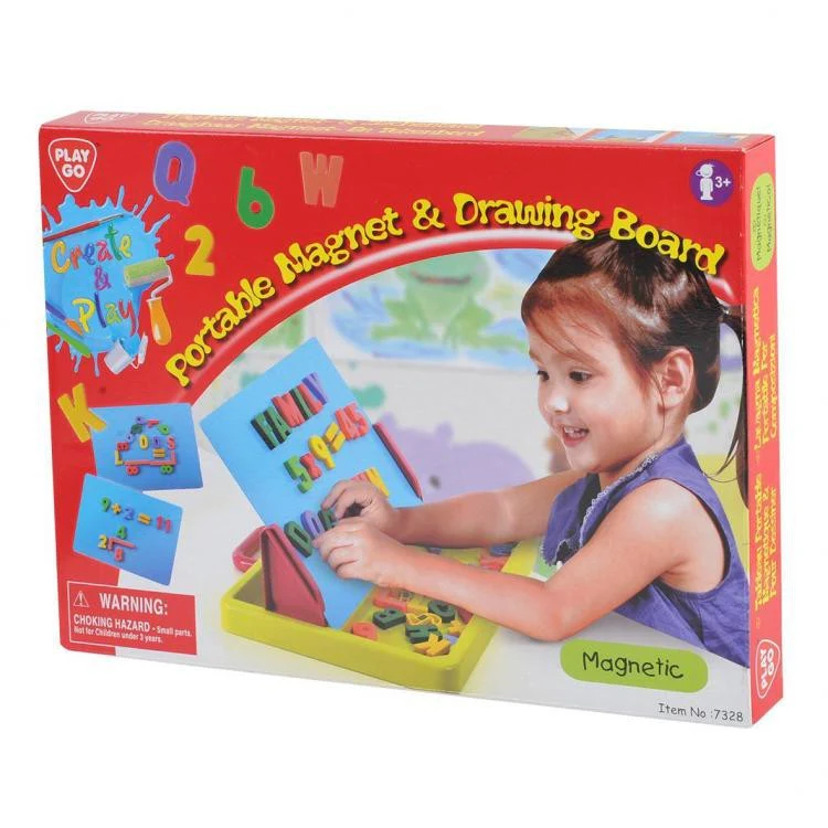 PlayGo Portable Magnet And Drawing Board 7328 - Image 2