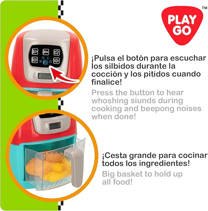 PlayGo Power Air Fryer -13 Pcs 3617 - Image 6
