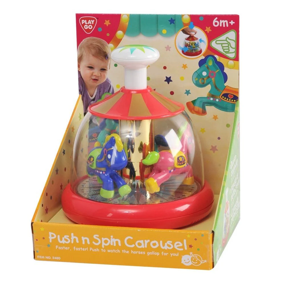 PlayGo Push n Spin Carousel 1611 - Image 2