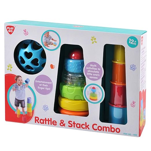 PlayGo Shake Stack & Learn combo Set