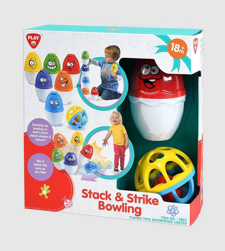PlayGo Stack & Strike Bowling 2834