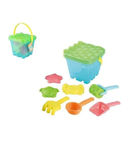 PlayGo Sunny Beach Bucket Set 9 Pcs 5337 - Image 4