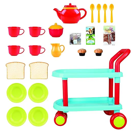 Playgo Tea Time Trolley - Image 3