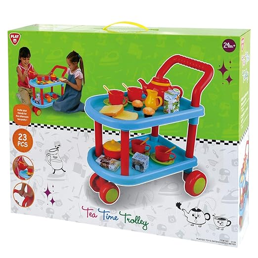 Playgo Tea Time Trolley - Image 4