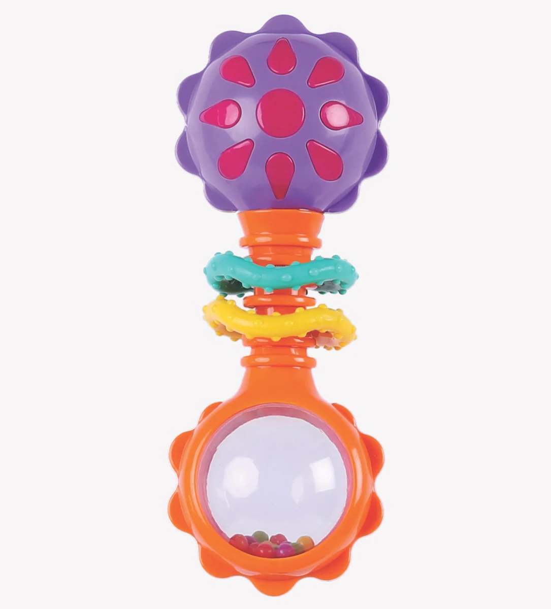 Playgro Baby Twisting Barbell Rattle for Baby Infant Toddler - Image 2