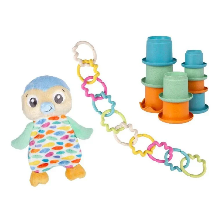 Playgro Eco Play Activity Gift Pack-Penguin PG0187708 - Image 3