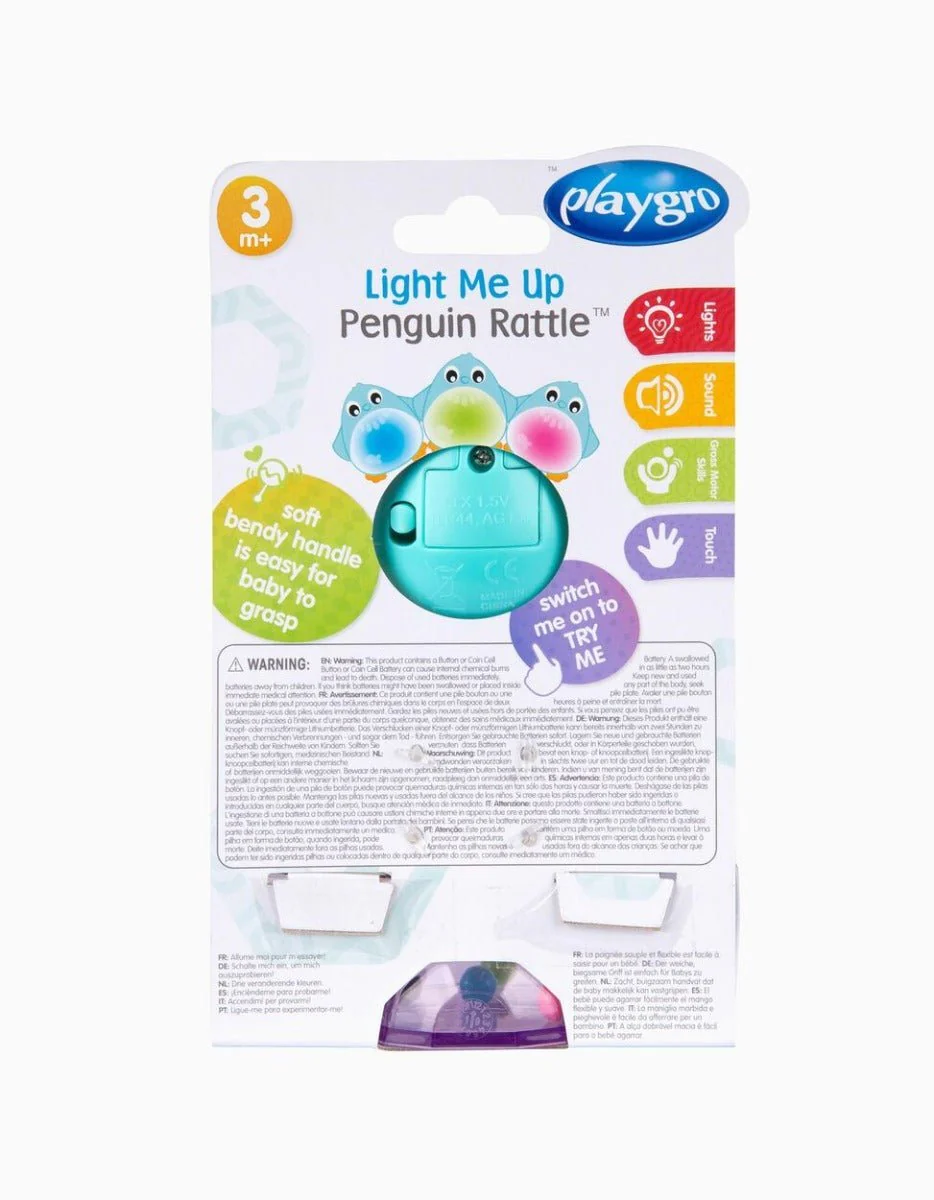 Playgro Light Me Up Penguin PG0187711 - Image 4