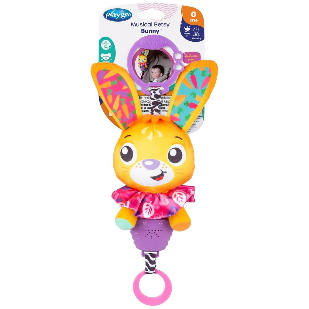 Playgro Musical Betsy Bunny - Polybag PG0189041