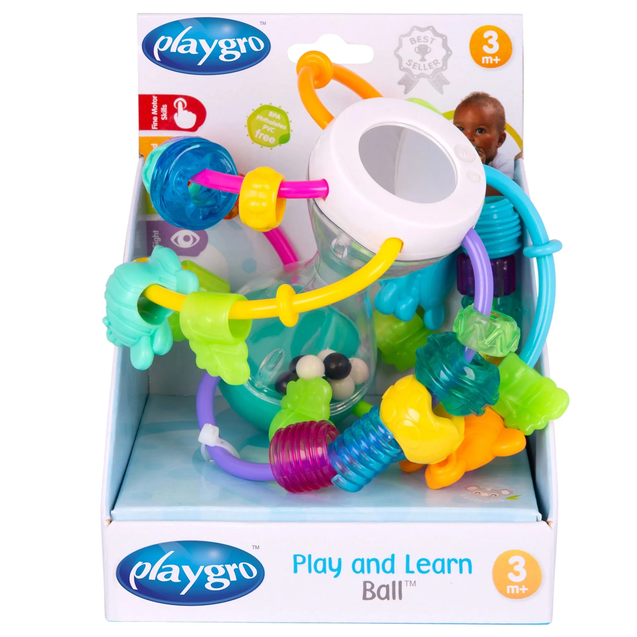 Playgro Play and Learn Ball-Parent - PG4088621 - Image 3