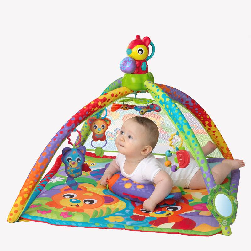 Playgro Woodlands Music and Lights Projector Gym PG0186993 - Image 3