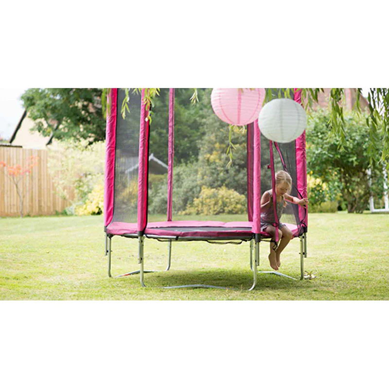 Plum Junior 4.5ft Trampoline Pink 30183 - Image 4