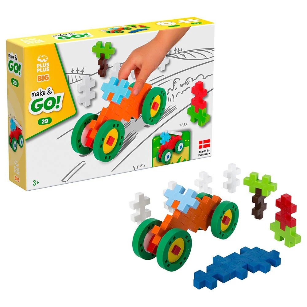 Plus-Plus Big Make & Go! 29pcs PP3423