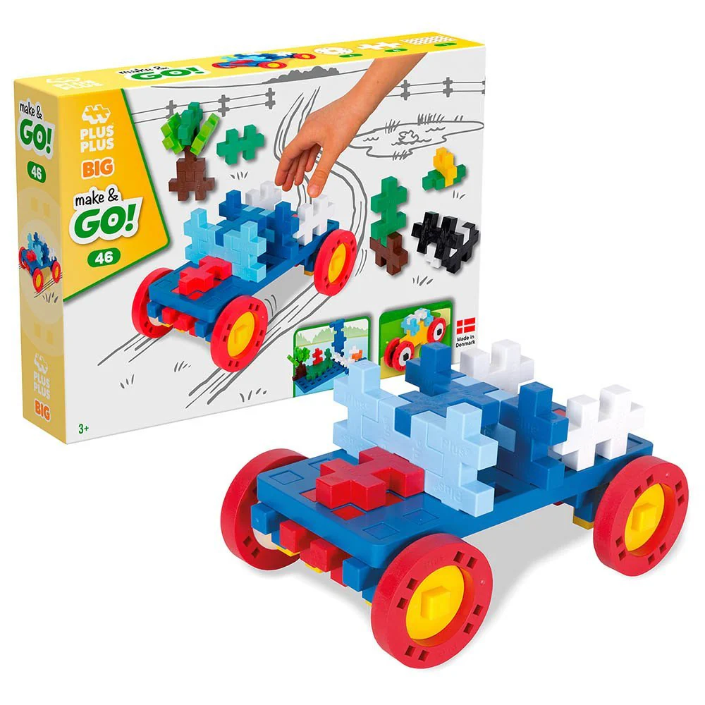 Plus-Plus Big Make & Go! 46pcs PP3422