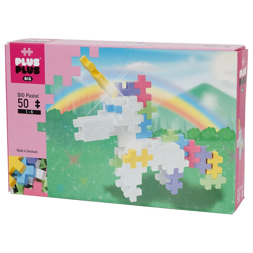 Plus-Plus Big Pastel Unicorn 50pcs PP3227