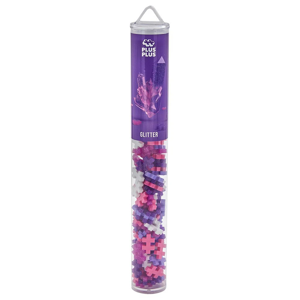 Plus-Plus Glitter Mix Tube 100pcs PP4244