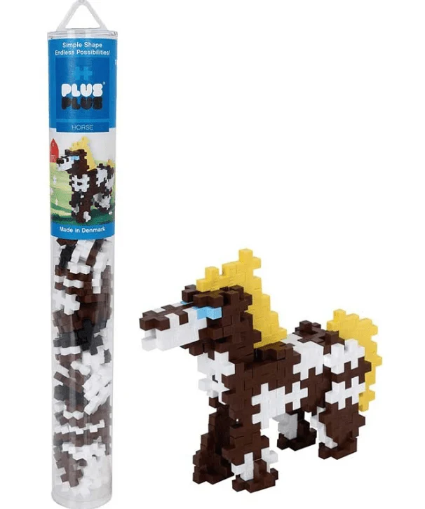 Plus-Plus Horse Tube 100pcs PP4116