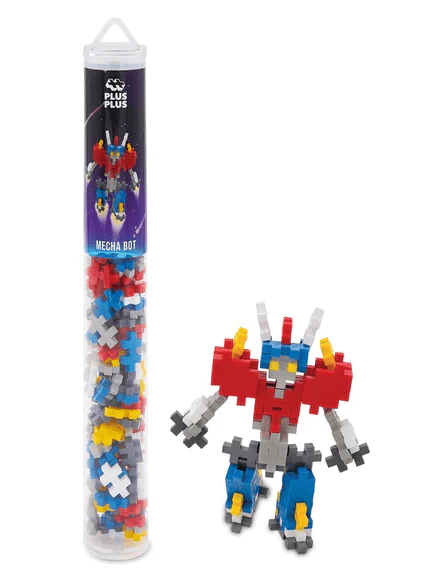 Plus-Plus Mecha Bot Tube 100pcs PP4270