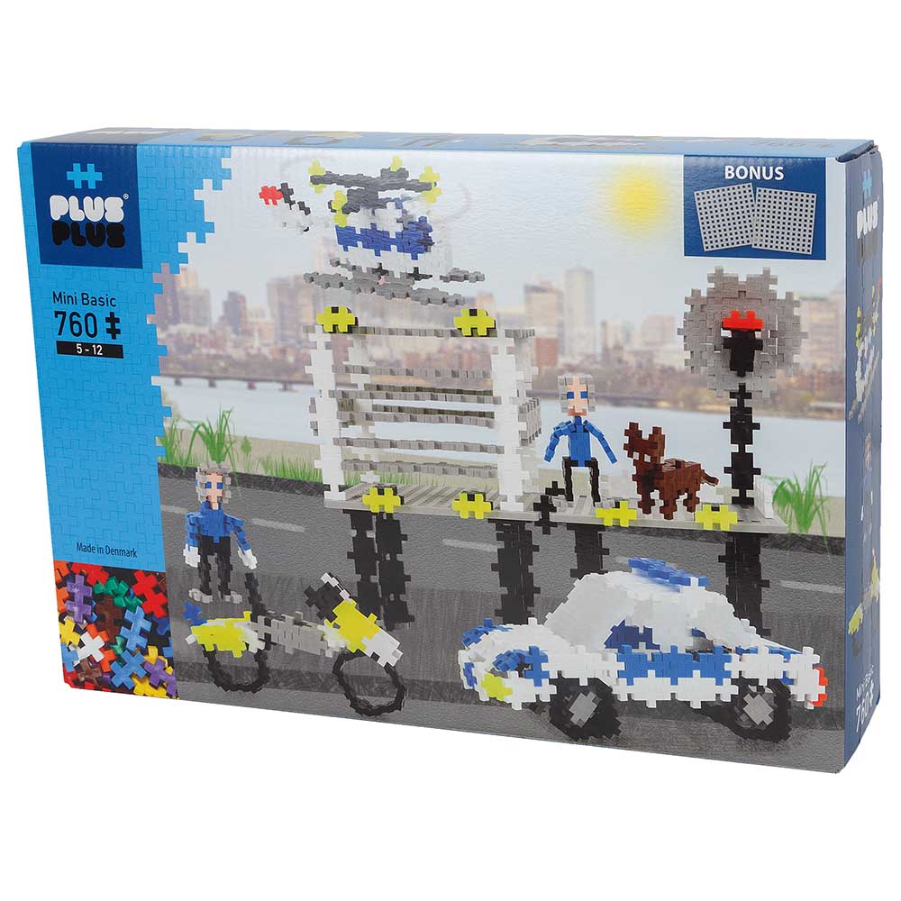 Plus-Plus Mini Basic Police 760pcs PP3762