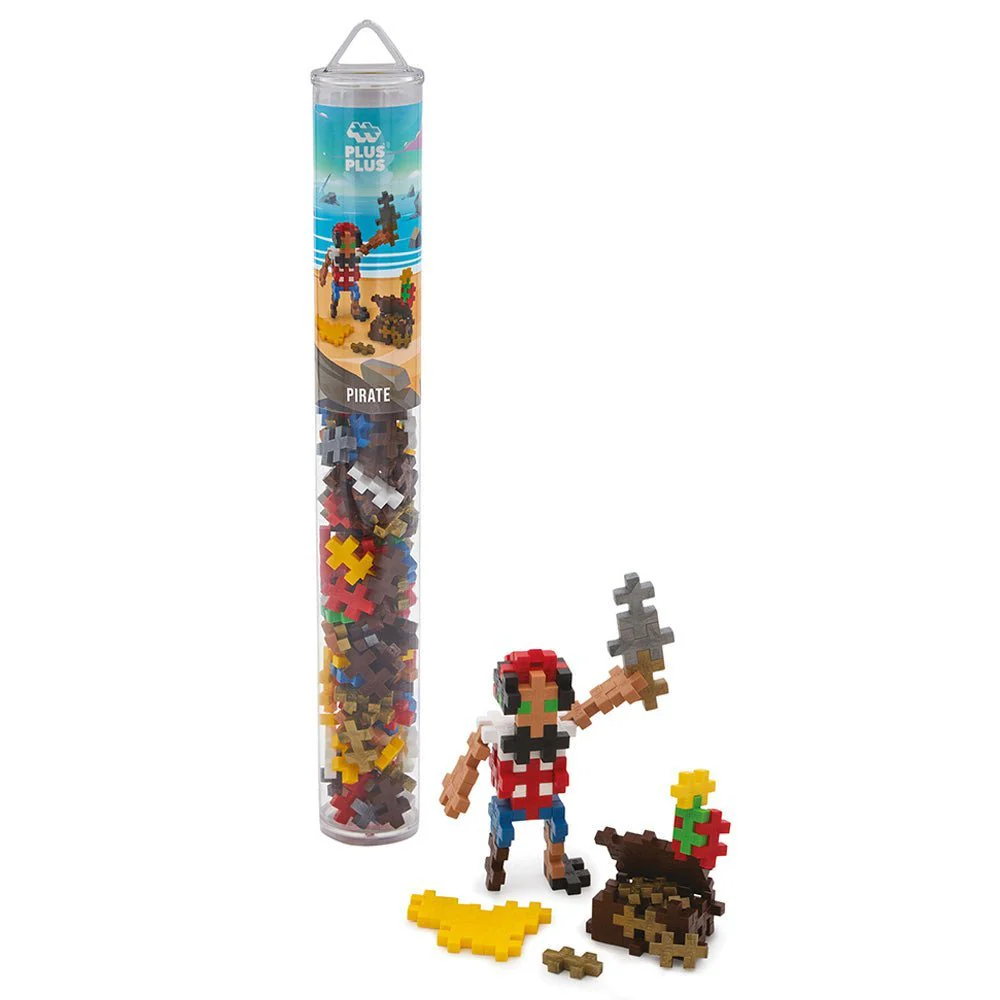 Plus-Plus Pirate Tube 100pcs PP4268