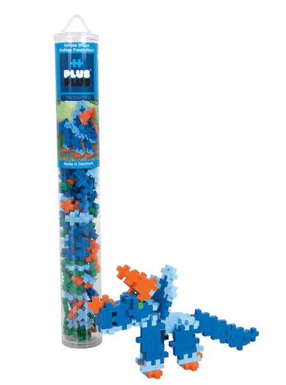 Plus-Plus Triceratops Tube 100pcs PP4094