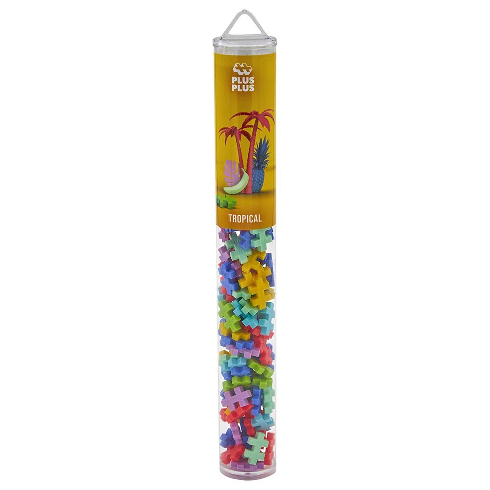 Plus-Plus Tropical Mix Tube 100pcs PP4264