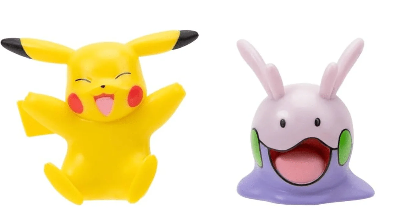 Pokemon Battle Figure 2 Pack Pikachu & Goomy - Image 2