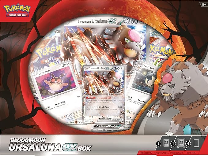 Pokemon TCG Bloodmoon Ursaluna EX Box 290-85881