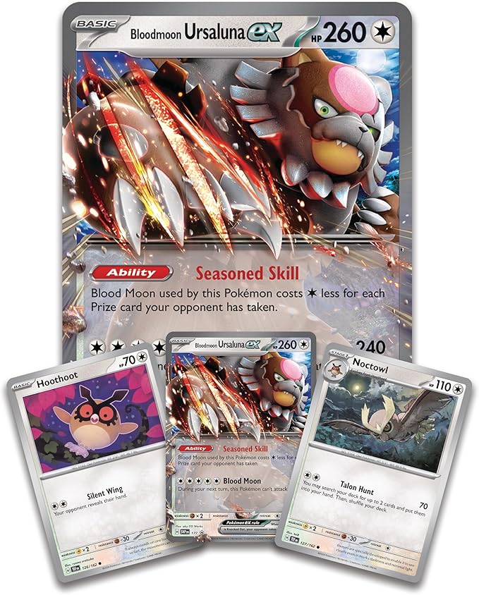 Pokemon TCG Bloodmoon Ursaluna EX Box 290-85881 - Image 2
