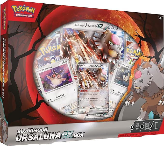 Pokemon TCG Bloodmoon Ursaluna EX Box 290-85881 - Image 3