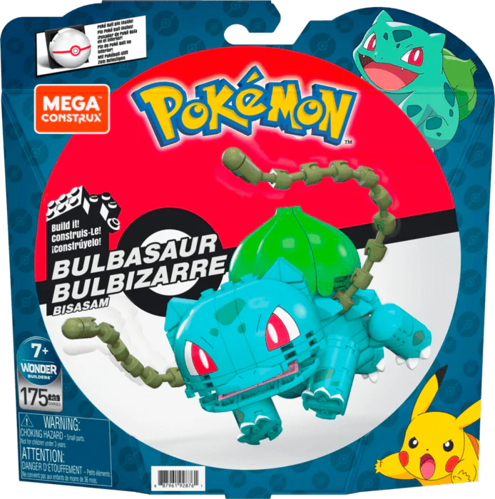 Mega Construx Pokemon Bulbasaur Figure GVK83