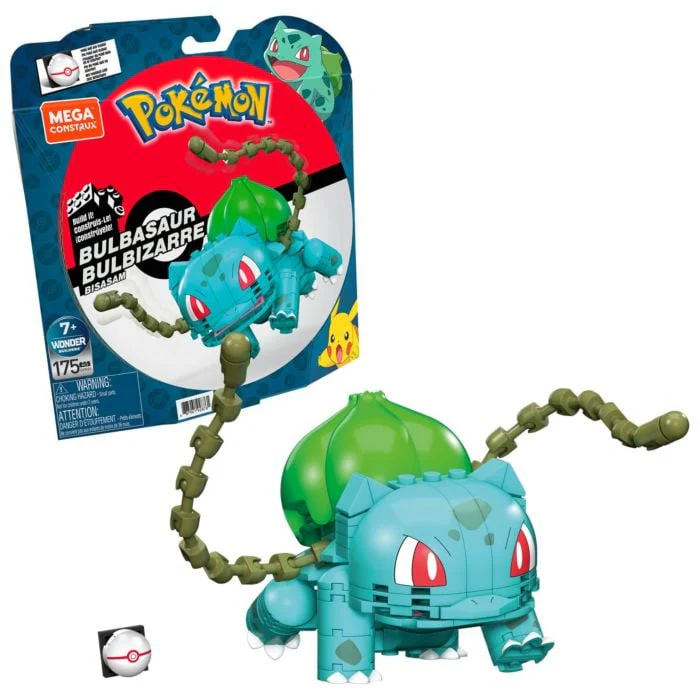 Mega Construx Pokemon Bulbasaur Figure GVK83 - Image 2