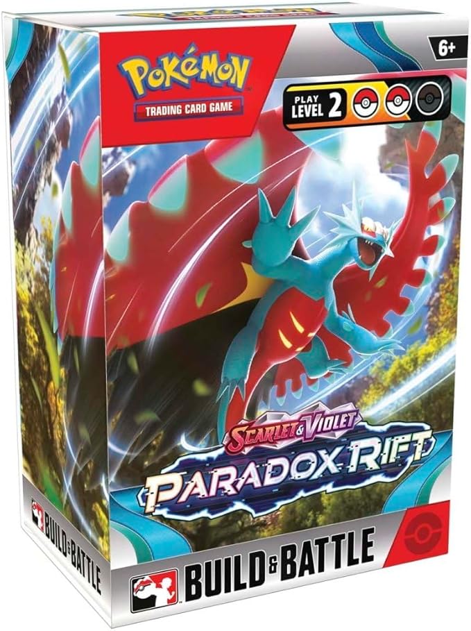 Pokemon TCG Scarlet & Violet Paradox Rift Build & Battle Box 187-85421