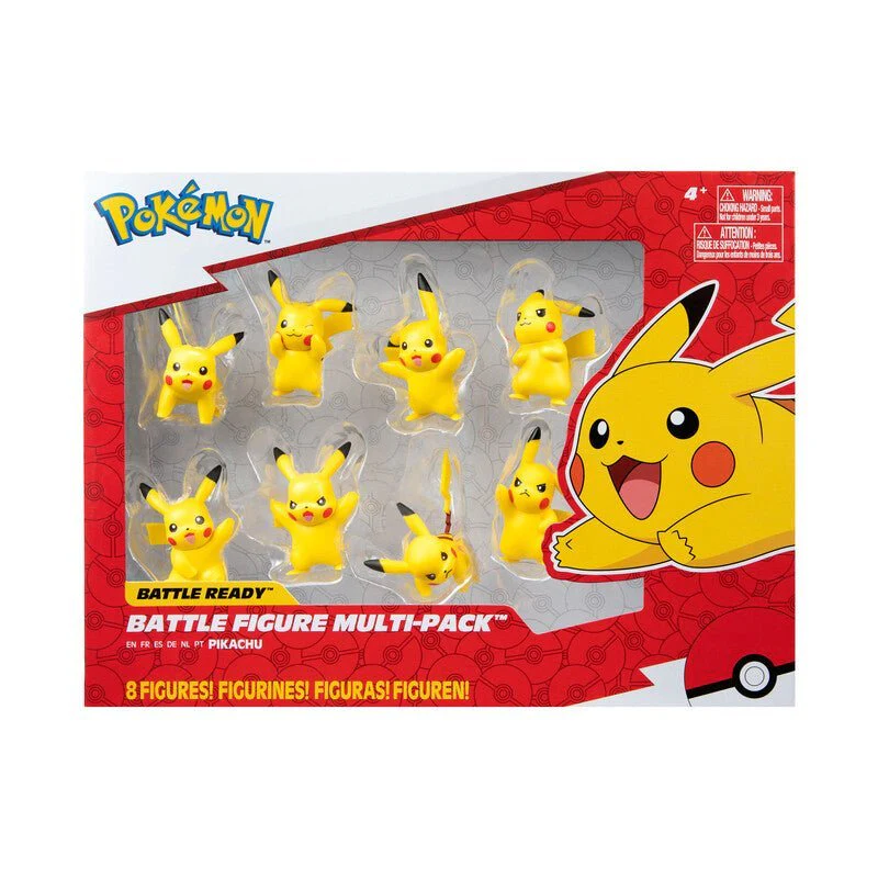 Pokemon Pikachu Party Pack Figures PKW2604
