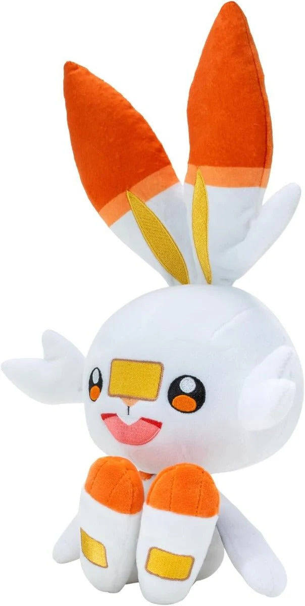 Pokemon Plush Scorbunny 12inch PKW3107/PKW0204/95257 - Image 2