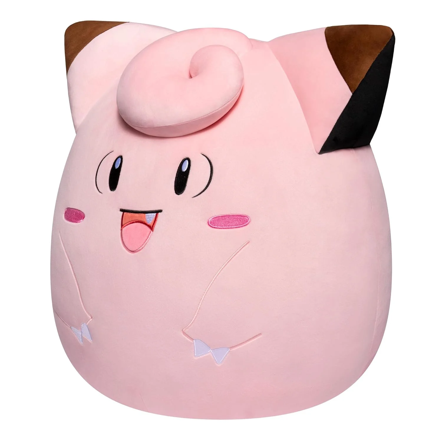Pokemon Squishmallow Plush Clefairy 14-Inch SQPK00040 - Image 2