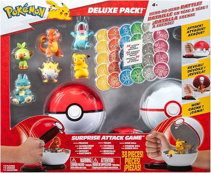 Pokemon Surprise Attack Game Deluxe Playset